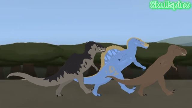 DR Spino, Rexy and Giga Walking Meme - Why Not (Stick Nodes Animation) смотреть онлайн