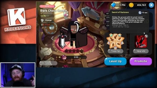 How to Build Dark Choco Cookie! (Guide) -Cookie Run Kingdom