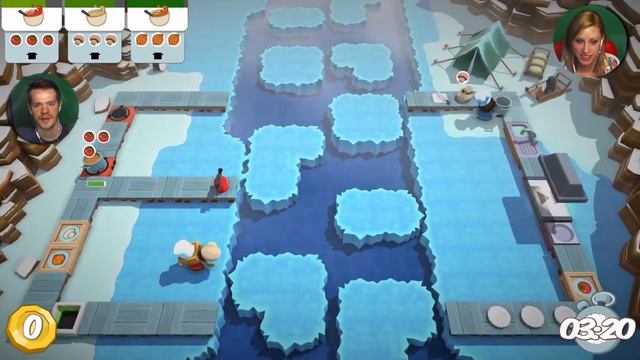 OVERCOOKED gameplay german | #013 Nicht wieder Eis | Let's Play Overcooked PS4 deutsch coop смотреть онлайн