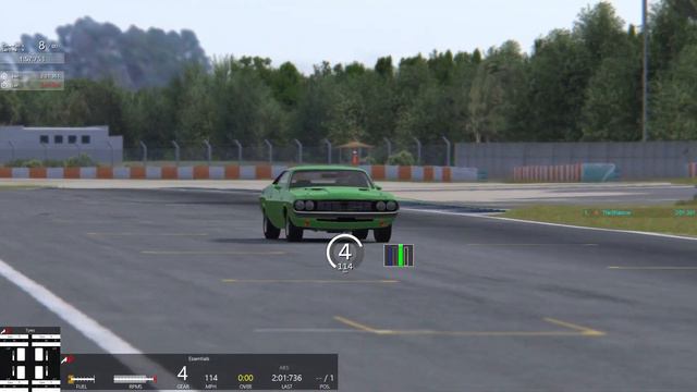 An aggressive lap at Estoril (70' Challenger - Assetto Corsa) смотреть онлайн