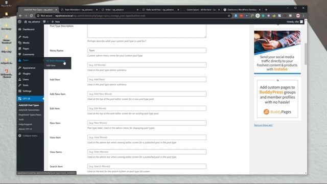 WordPress Custom Post Type UI | CTP UI | Explained смотреть онлайн