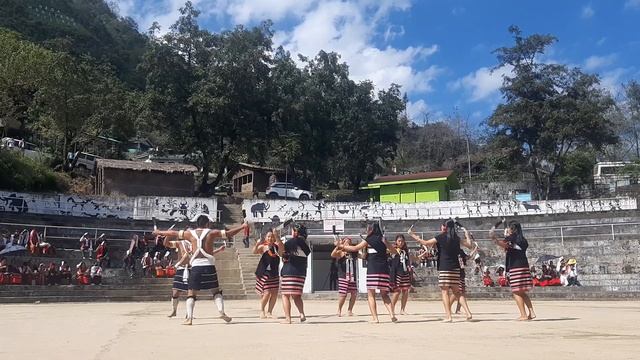 Folk song & Dance of Zeliang Naga / Kisama /Chaga Gadi festival. смотреть онлайн
