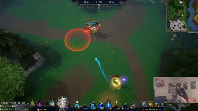 [Battlerite Royale] Epic Shen Rao anime ending fight смотреть онлайн