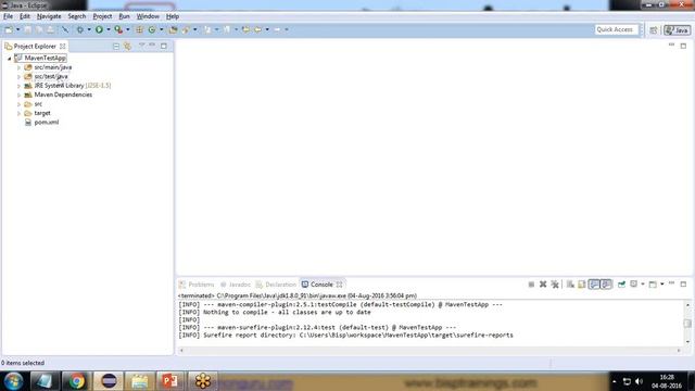 Maven Project Using Eclipse How to build a Proje смотреть онлайн