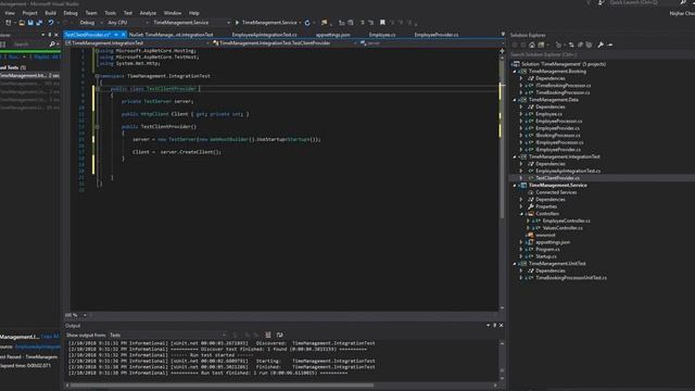 ASP Net Core Web API - Integration Test with XUnit and TestServer смотреть онлайн