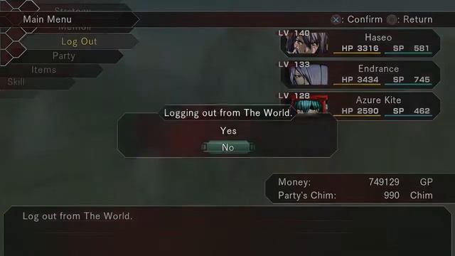 .Hack//G.U. Last Recode Vol. 3: Redemption - Walkthrough - Post Game 1: Eight Chaotic P. K. смотреть онлайн
