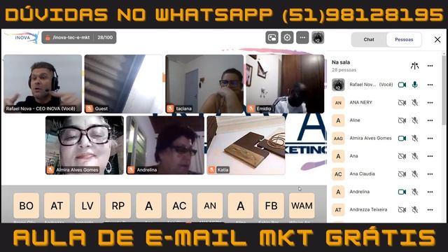 CURSO WHATSAPP MKT | Live de Abertura | COMO CONVERTER MAIS LEADS DE WHATSAPP EM VENDAS смотреть онлайн