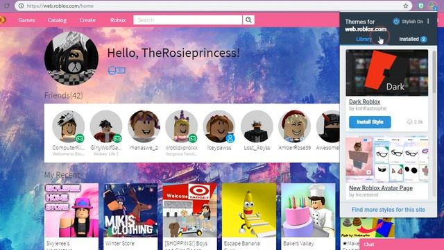 how to delete a stylish theme on roblox смотреть онлайн