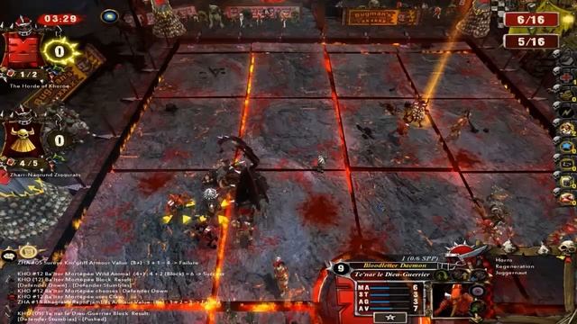 BLOOD FOR THE BLOOD GOD! = Beverage + Blood Bowl: Chaos Edition (Khorne Daemons) смотреть онлайн