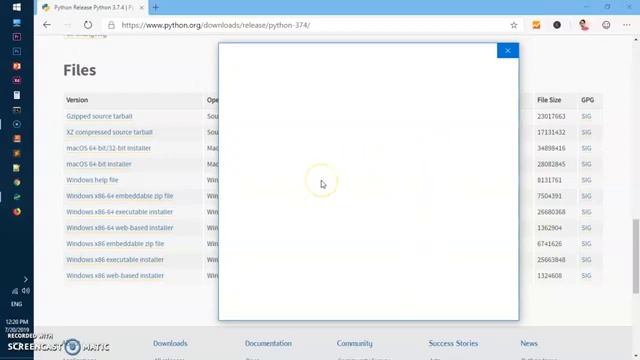 How to Download and Install Python 3.7.4 on Windows 10, 8, 7 смотреть онлайн