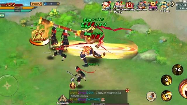 Super Ninja Spirit -MMORPG Mobile Game Android Phone Gameplay NEW смотреть онлайн