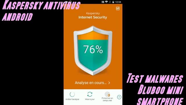 KASPERSKY android Test Malwares Adwares (Bluboo Mini phone смотреть онлайн