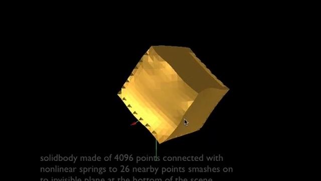 solid cube deformation (nVidia CUDA ) смотреть онлайн