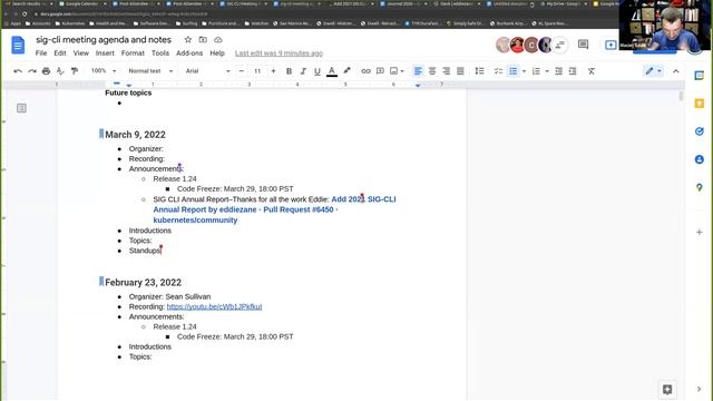 Kubernetes SIG CLI 20220309 смотреть онлайн