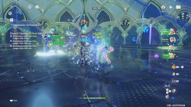 Genshin Impact Spiral Abyss 3.5 Frost Fall Rockbreaker смотреть онлайн