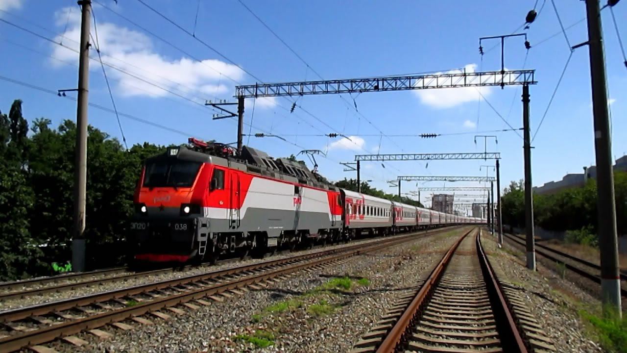 РЖД ЭП20-038, ВЛ80К-068 смотреть онлайн