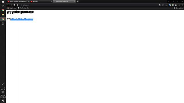 ROBLOX 503 ERROR SORUNU смотреть онлайн