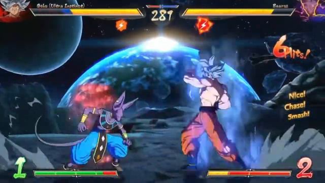 Goku [Ultra Instinct] VS Beerus | Dragonball Fighter Z #dragonballfighterz #C4ClickGAMES #Gameplay