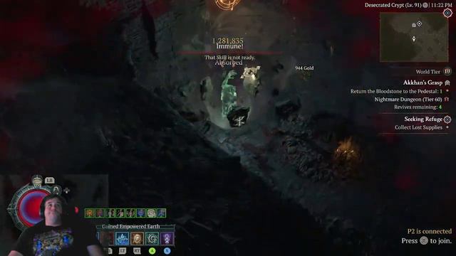 Level 90+ Bulwark Explosion Druid Pushing Higher in Nightmare Dungeons смотреть онлайн