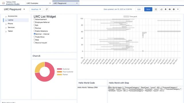Extending Tableau CRM with LWC смотреть онлайн