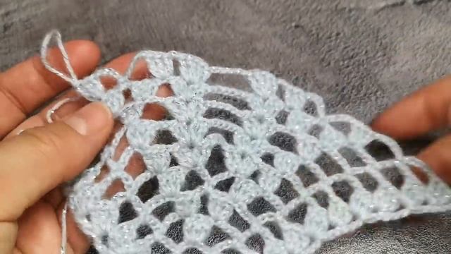 Шаль невероятной красоты ✨ Не проходим мимо ✨ Шаль крючком ✨ смотреть онлайн