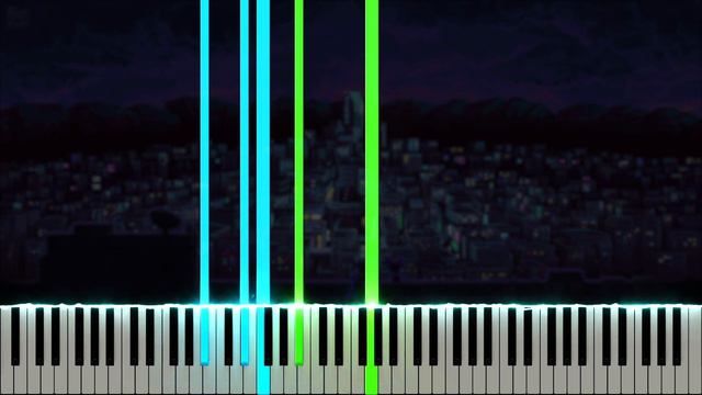 Panoramic Feelings - Katana Zero OST (Piano Tutorial) смотреть онлайн