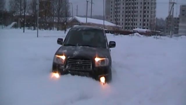 The first snow drift Subaru Forester смотреть онлайн