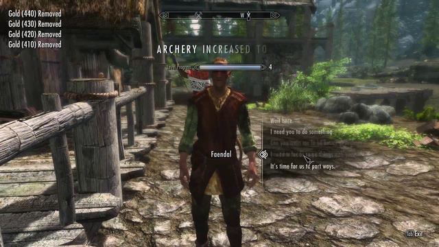 Skyrim - Free training with followers смотреть онлайн