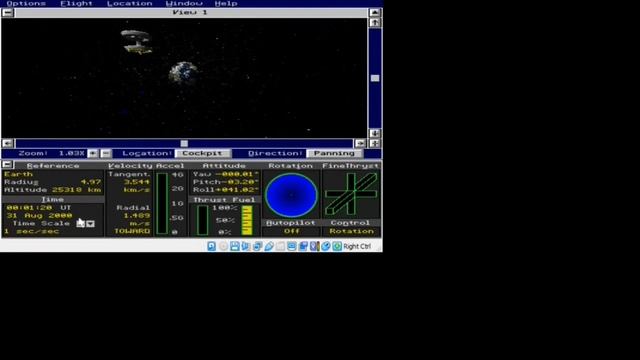Microsoft Space Simulator смотреть онлайн