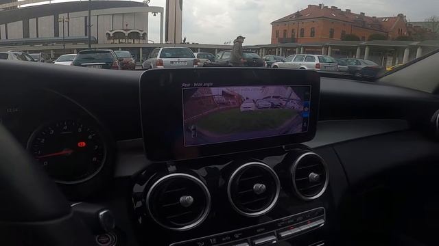 How to Check Rear Camera View in MERCEDES C Class W205 ( 2013 – now ) - Enter Rear Camera View смотреть онлайн