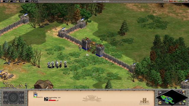 Age of Empires 2 HD - Joan of Arc - Mission 3 - The Cleansing of the Loire - Part 1 смотреть онлайн