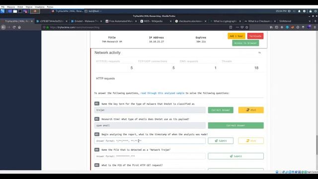 TryHackMe #116 MAL: Researching смотреть онлайн