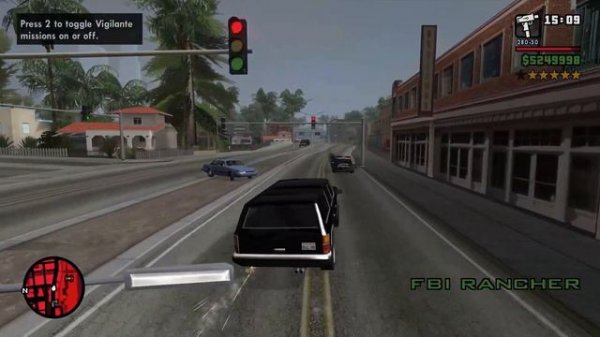 GTA San Andreas Mod Showcase - GTA V Wanted Music During Police Chases