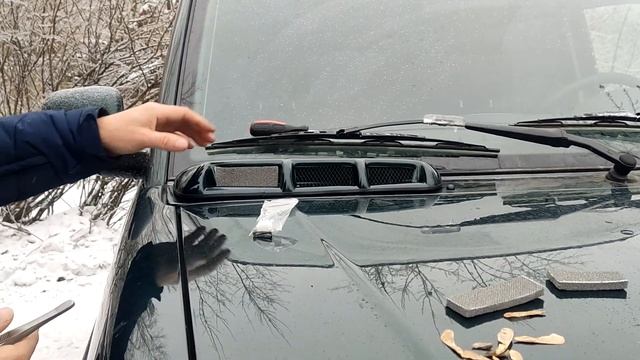 Установка защиты воздухозаборника смотреть онлайн