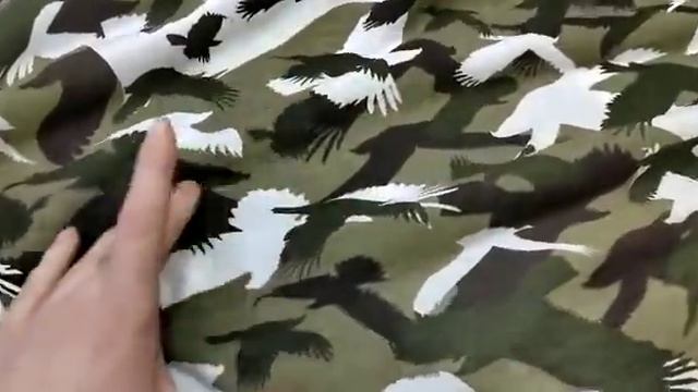 Кулирка. ткань для шитья. Мухской принт смотреть онлайн