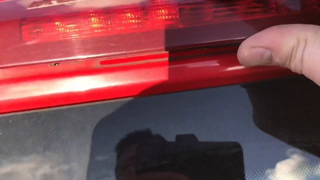 How to remove and replace the upper brake stop light unit on a Vauxhall Opel Zafira b смотреть онлайн