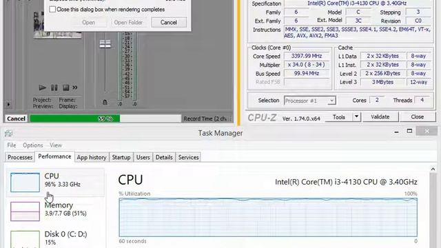 TEST CPU I3-4130 смотреть онлайн
