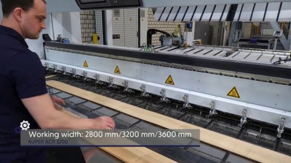 Комплектная линия изг. рубашек шпона для крупноформатных панелей KUPER