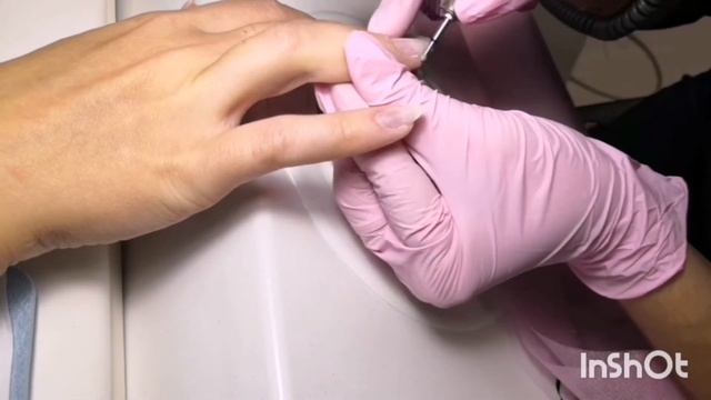 Преображение ноготков, переход с квадрата в миндаль. смотреть онлайн