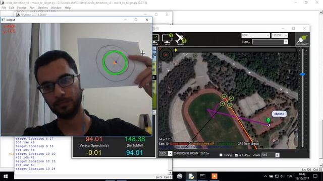 Fully Autonomous Drone Simulation: OpenCV + Dronekit + Python смотреть онлайн