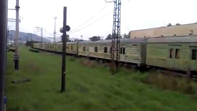 Поезд Ереван Тбилиси прибывает в Тбилиси смотреть онлайн