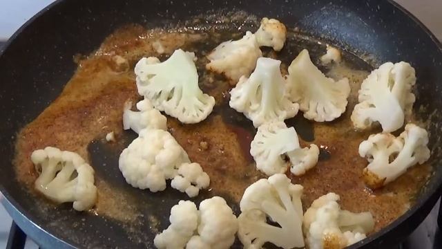Цветная капуста с карри. Cauliflower With Curry.