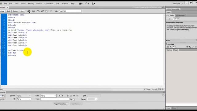 learn of html (HTML is the standard markup language for creating Web pages) 3 смотреть онлайн