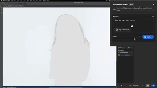 The NEW Backdrop Creator in PHOTOSHOP смотреть онлайн
