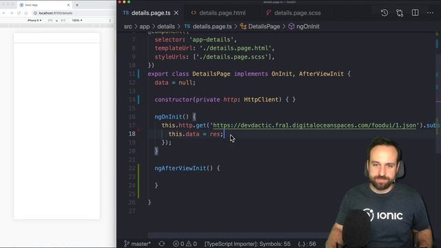 Building a Deliveroo Food Ordering UI with Ionic смотреть онлайн