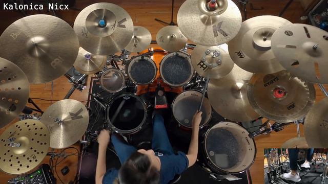 The Trooper - Iron Maiden - The Iron Maidens _ Drum Cover by Kalonica Nicx смотреть онлайн