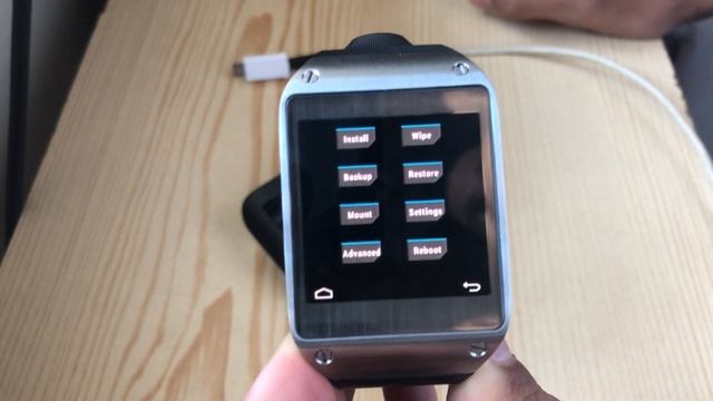 How to Flash a Custom ROM on the Samsung Galaxy Gear смотреть онлайн