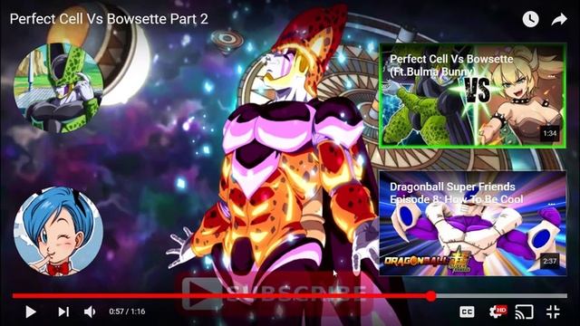 the chaos Bros react to perfect cell vs Bowsette 1&2 смотреть онлайн