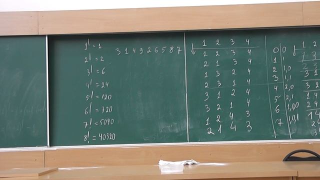 89 Перестановки, беспорядки (инверсии) и факториальная система счисления смотреть онлайн