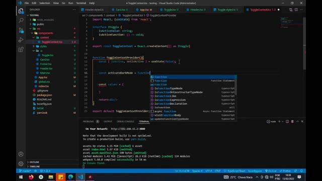 How to create a Dark theme with React, typescript and Styled components смотреть онлайн